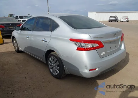 2014 Nissan Sentra Sv z USA, uszkodzony, nr VIN 1N4AB7AP6EN855515